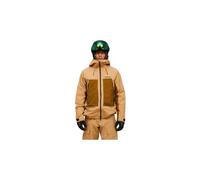 Giacca isolata peak performance edge hipe beige da uomo