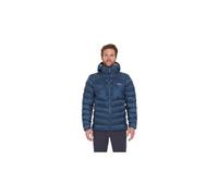 Giacca isolata rab cirrus ultra blue da uomo
