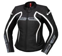 IXS RS-600 1.0 Giacca donna moto in pelle, nero-bianco, taglia 34 per donne