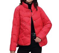 Giacca Jacket Da Donna Invernale Giubbotto Invernale Caldo Giacca Imbottita Con Zip Stile Semplece Elegante Capispalla Con Cerniera Piumino Trapuntata Imbottito Cappotto Piumino 100 Grammi Donna