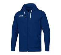 JAKO Base, Giacca con Cappuccio Donna, Blu Marino, 42