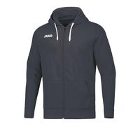 JAKO Base, Giacca con Cappuccio Donna, Antracite, 34