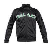 Giacca Jumper Sportiva Nera Per Fan Del Calcio Della Pride D'Irlanda Retro