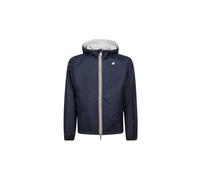 Giacca K-way unisex, modello Jake Plus.2 , in nylon ripstop impermeabile, ves...