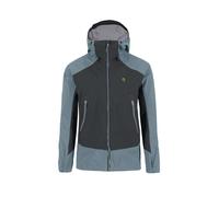 Giacca Impermeabile Karpos Storm Evo Woodl.Gray-Smoke Blue : XL