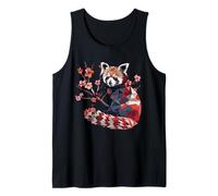 Giacca Kimono Cat Bear T Piccoli Panda Haori Panda Rosso Canotta