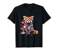 Giacca Kimono Cat Bear T Piccoli Panda Haori Panda Rosso Maglietta