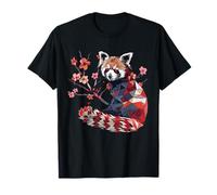 Giacca Kimono Cat Bear T Piccoli Panda Haori Panda Rosso Maglietta