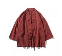 Giacca Kimono Giapponese Vintage Uomo Larga Yukata Cardigan Outwear Retro
