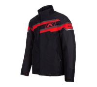 Klim Klimate 2022 Giacca per motoslitta, nero/rosso, Taglia XL