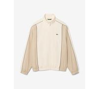 Giacca Lacoste Colour-Block Water-Repellent Track beige - M