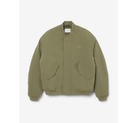 Giacca Lacoste Water-Repellent Taffeta Bomber verde - S-M