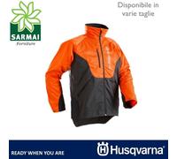 Giacca lavoro forestale Husqvarna Classic logo catarifrangente leggera comoda