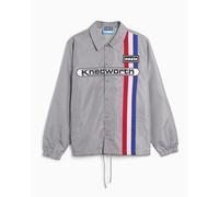 Giacca leggera con logo Pleasures x Oasis Supersonic per uomo