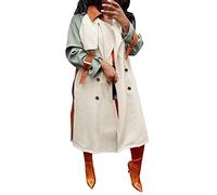 Giacca leggera da donna in poliestere con palangari per guardaroba capispalla, versatile per pendolari piovosi, viaggi e strati all'aperto di tutti i giorni, con dettagli frontali chiari