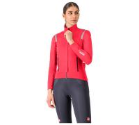 Castelli Perfetto RoS 3 W - giacca ciclismo - donna L Light Red woman Polartec Aircore
