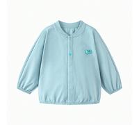 Giacca leggera e ad asciugatura rapida con protezione solare, in filato originale, per bambini e ragazzi 7Y,8Y,5Y,9-12M,18-24M,3-4 anniAnimale,Fumetto,Geometrico,LetterePoliestere