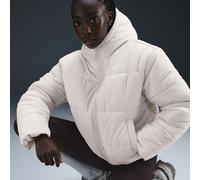 Giacca Loose Fit con cappuccio Therma-FIT Nike Classic Puffer - Donna - Marrone M (IT 44-46)