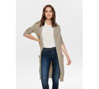 Giacca Lunga a Maglia Donna Cardigan Monocromatico Gilet Jacqueline de Yong