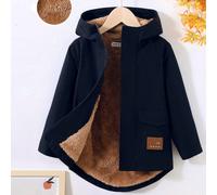 Giacca lunga casual e ampia tessuta, adatta per abbigliamento bambini, vestiario ragazzo, rientro a scuola, divisa scolastica, asilo, festa di compleanno, sera, performance, matrimonio, battesimo, cer
