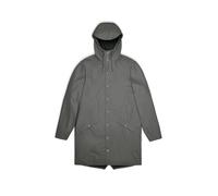 Giacca lunga impermeabile Rains Gris S