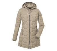 Giacca lunga trapuntata da donna Killtec GW 20 Beige 40