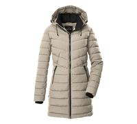 Giacca lunga trapuntata da donna Killtec GW 74 Beige 48
