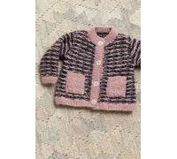 Giacca - Lungo Filati Malou Luce - Modellpaket-Strickpaket con Un