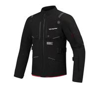 Ixon M-Skeid Giacca tessile moto, nero, taglia 3XL per maschi