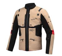 Ixon M-Skeid Giacca tessile moto, nero-beige, taglia 2XL per maschi