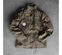 Giacca M65 Con Toppa Ricamata Kong Cabs Di Travis Bickle, Taxi Driver