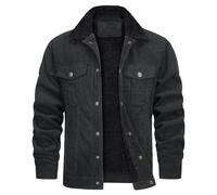 Giacca Maglione con Bottoni Cardigan Tascabile Semplice Moda Uomo Giubbotto per La Neve