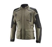 Ixon Midgard Giacca tessile da moto impermeabile, nero-marrone, taglia 4XL per maschi