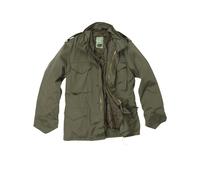 GIACCA MILITARE PARKA M65 BY MIL-TEC DI COLORE NERO CON INTERNO REMOVIBILE