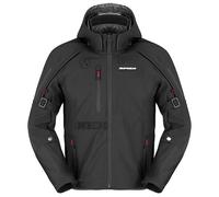 Spidi Mission-V H2Out impermeabile Giacca tessile moto, nero, taglia S per maschi