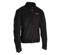 Acerbis Gordon impermeabile Moto Tessile Giacca, nero, taglia M