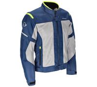 GIACCA MOTO ACER STIVA TRAFORATA RAMSEY CE VENTED BLU GIALLO FLUO TG XXL