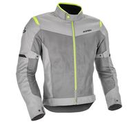 GIACCA MOTO ACER STIVA TRAFORATA NEW CE RAMSEY VENTED 2.0 GRIGIO GIALLO TG S