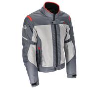 ACERBIS JACKET CE ON ROAD RUBY GRIGIO ROSSO TAGLIA XL GIACCA MOTO ESTIVA UOMO