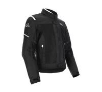Acerbis On Road Ruby Giacca tessile moto, nero-bianco, taglia 3XL