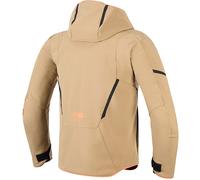 Giacca Moto Alpinestars Aeroshell WP Khaki Arancio S