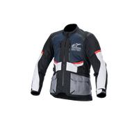 Alpinestars Andes Air, giacca tessile Drystar S male Nero/Blu Scuro/Grigio Chiaro/Rosso