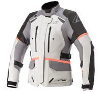 Alpinestars Andes v3, giacca tessile donna impermeabile XL female Grigio Chiaro/Grigio Scuro/Nero/Rosso Chiaro