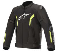 Alpinestars AST-1 V2 Air Giacca tessile moto, nero/giallo, Taglia L