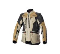 Alpinestars Bogotá Pro, giacca tessile Drystar 4XL male Nero/Beige/Marrone Chiaro