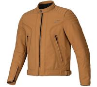 Giacca Moto Alpinestars Clayton Resistente All'Acqua - Marrone Utile/Oro chiaro