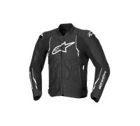 Giacca DUSK LEATHER Nero Bianco ALPINESTARS - AN: 46