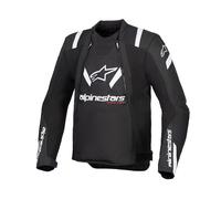 GIACCA MOTO ALPINESTARS ESTIVA T-STUNT AIR CON PROTEZIONI NERA BIANCA