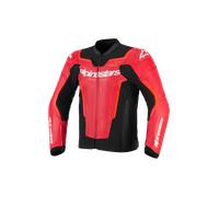 ALPINESTARS ALPINESTARS - Giacca GP Force V2 Leather Airflow Rosso / Rosso Fluo 58