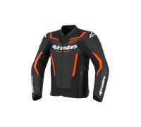 Alpinestars giubbotto in pelle Gp Force V2 - Nero Rosso 50
